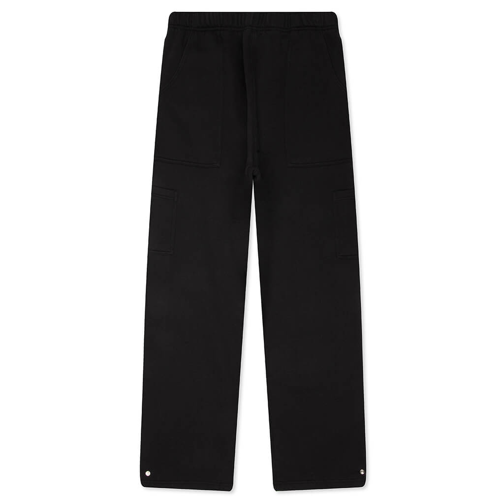 Utility Fleece Pant - Black