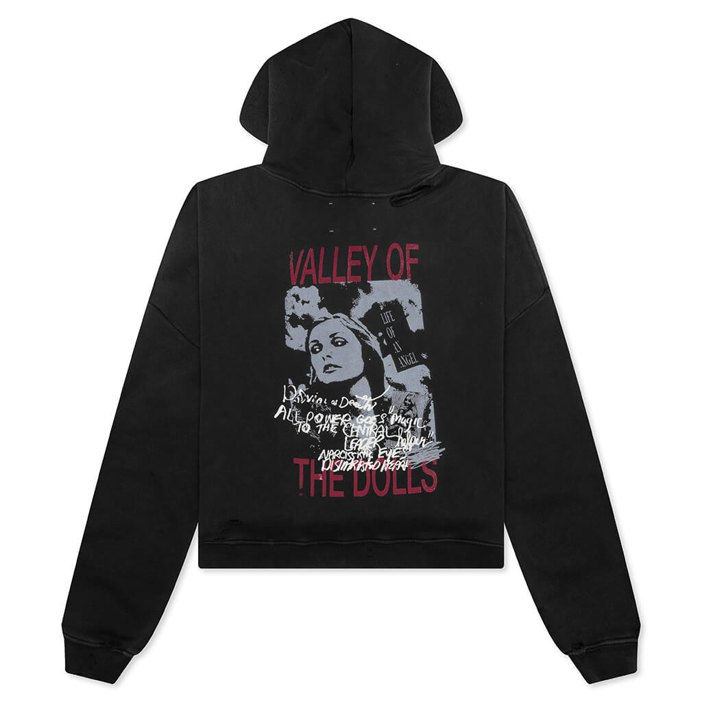 Valley Of Dolls Hooded Sweatshirt - Black