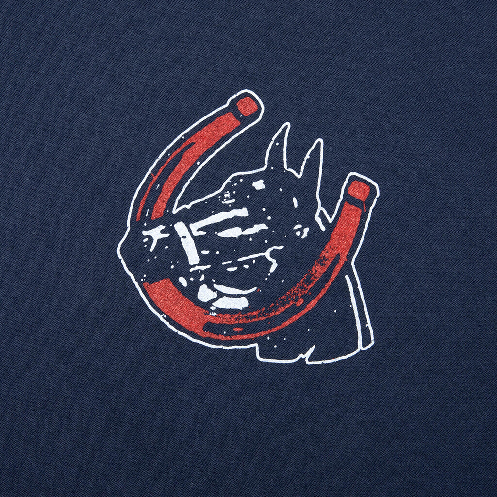 Valley Riders T-Shirt - Sun Faded Washed Navy