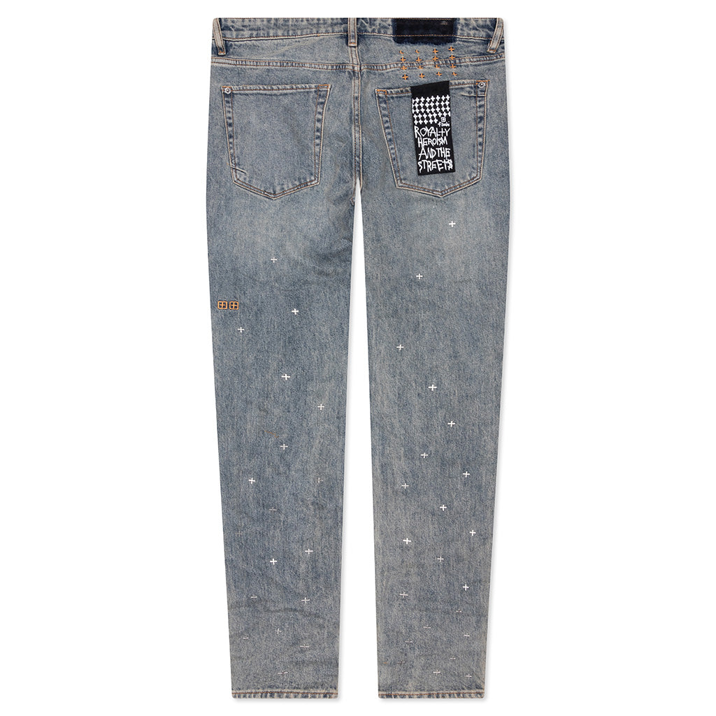 Van Winkle Stagelight Metalik Pants - Denim
