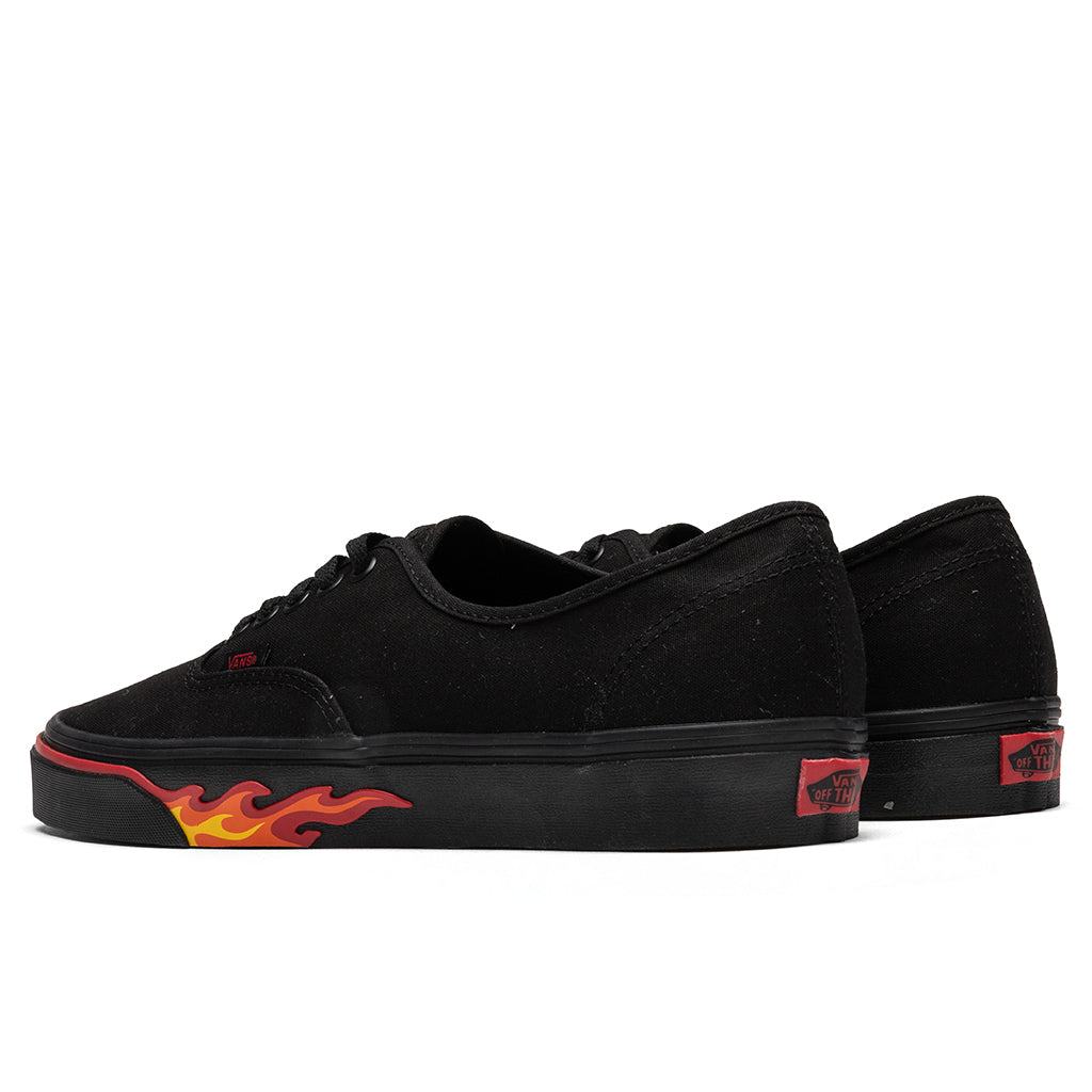 Authentic 'Flame Wall' - Black/Black/Flame