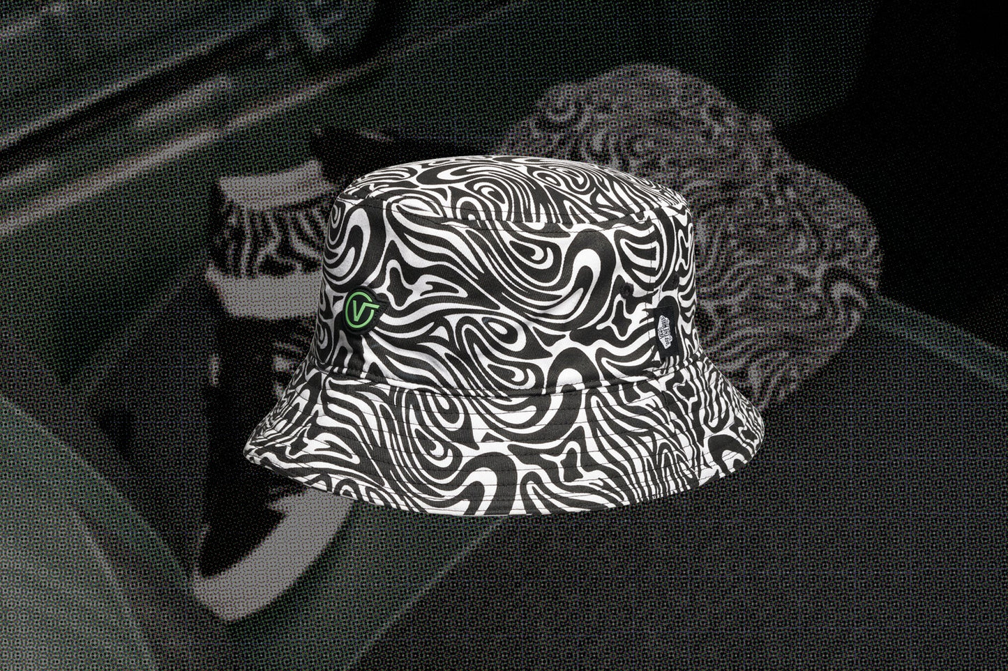Vans x Anderson.Paak Malibu Bucket Hat - Black/White