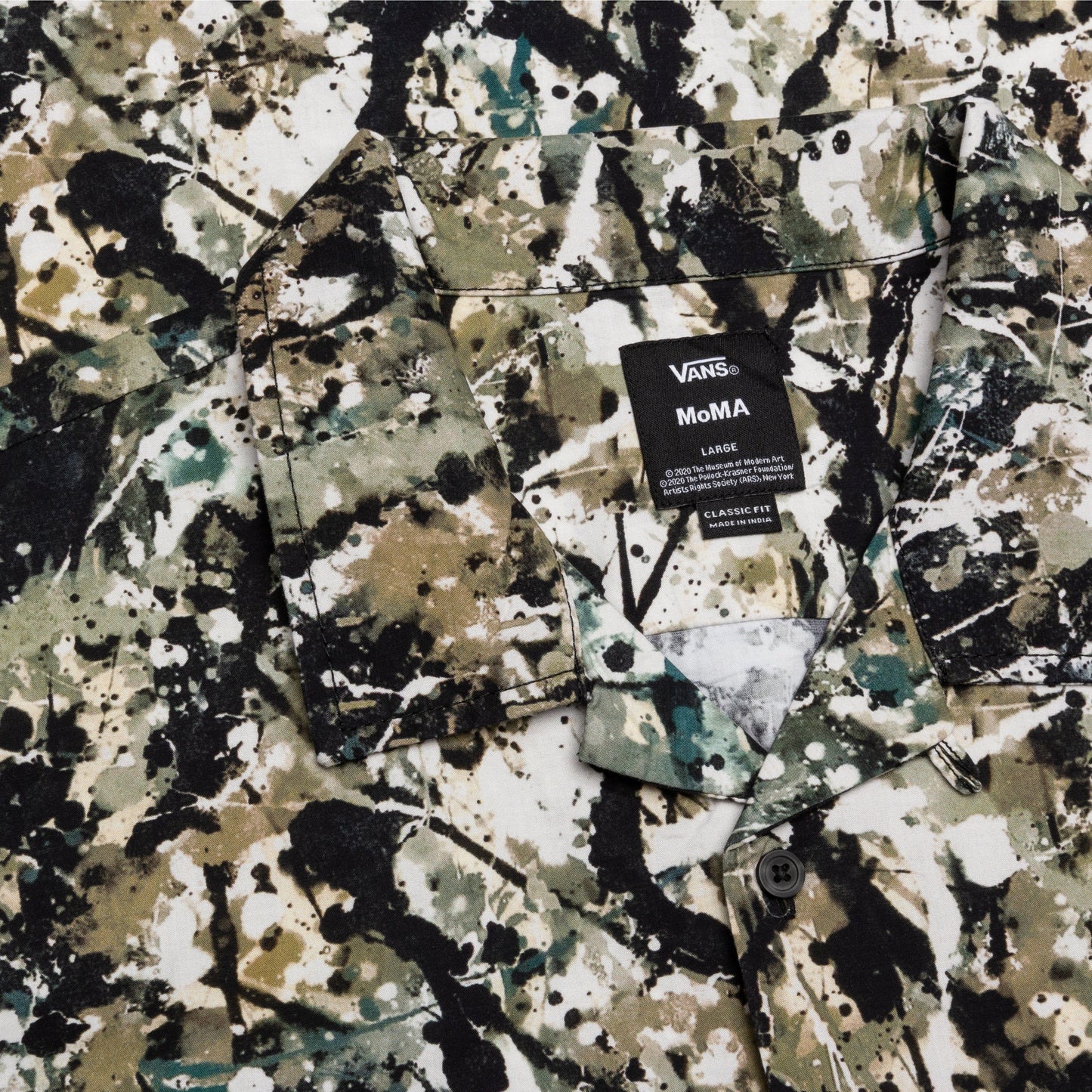 Vans x MoMA Jackson Pollock Shirt - Black