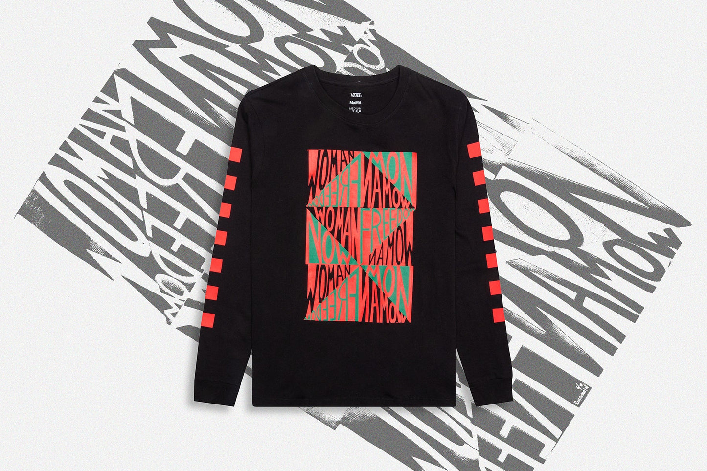 Vans x MoMA Women's Faith Ringgold L/S Tee - Black