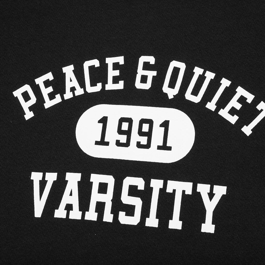 Varsity Hoodie - Black