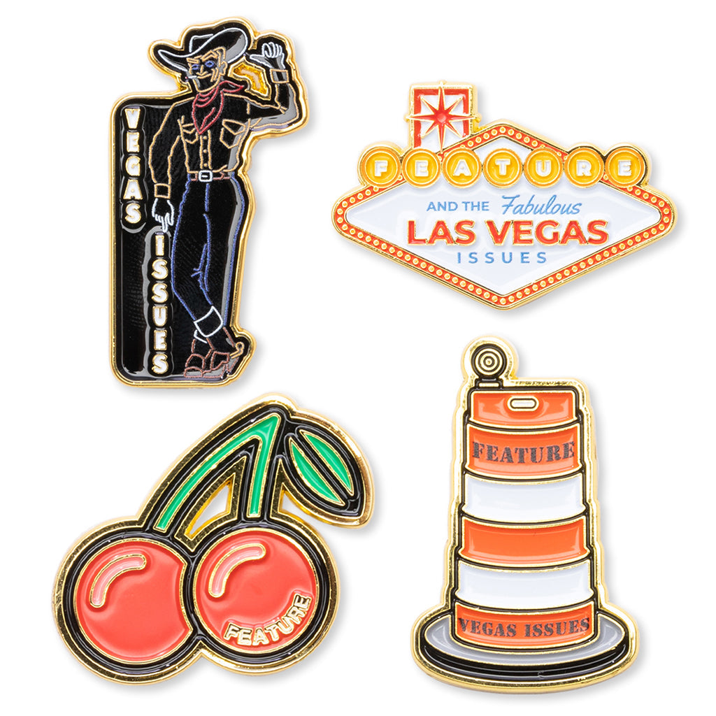 FEATURE x Vegas Issues Pin 4-Pack - Multi