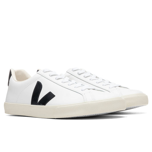 Esplar Logo Leather - Extra White/Black