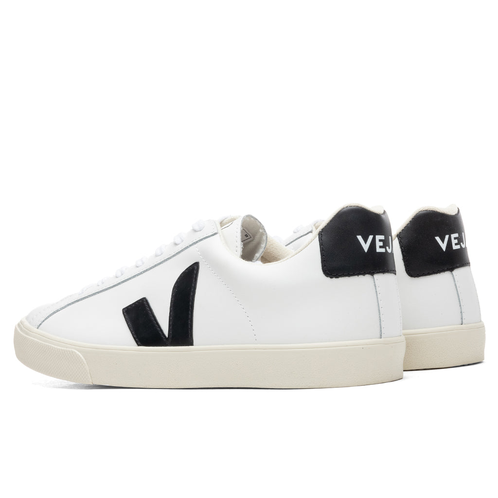 Esplar Logo Leather - Extra White/Black