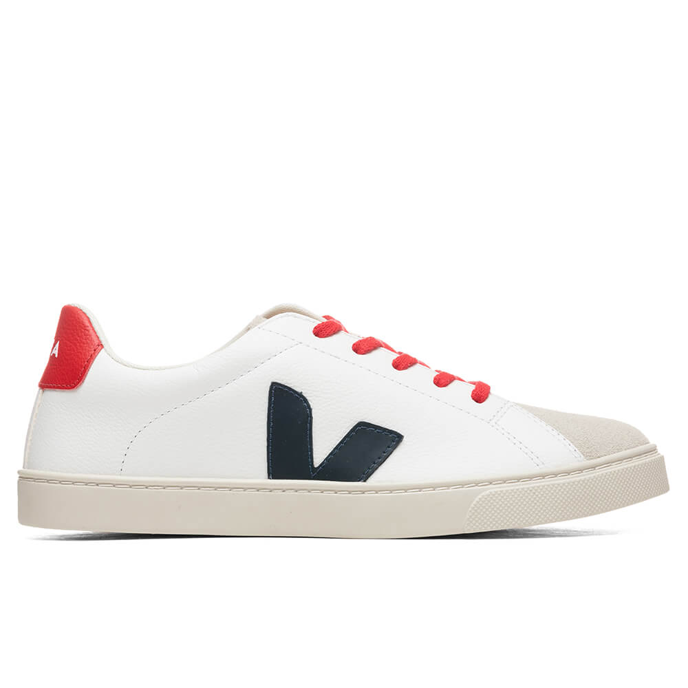 Junior Youth Esplar Lace - Extra White/Nautico Pekin