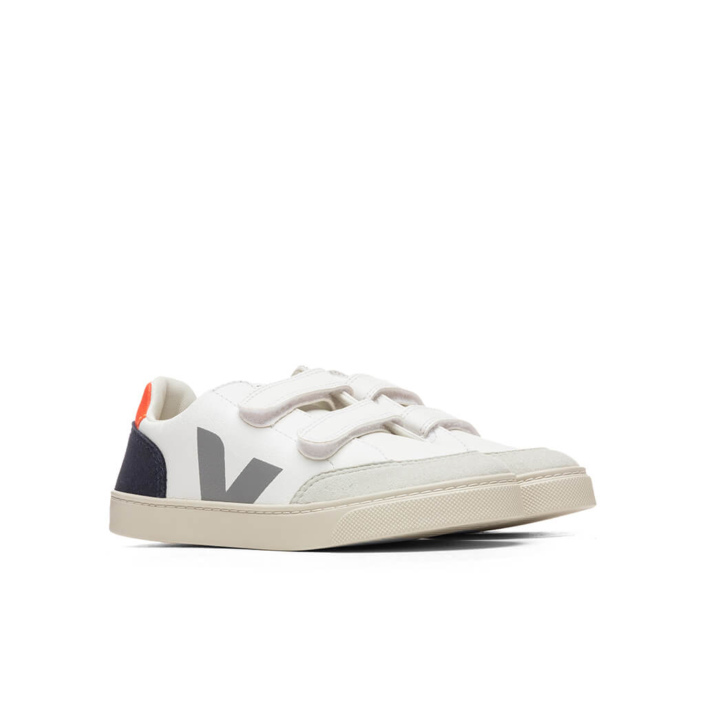 Junior Youth V-12 Velcro - Extra White/Multi