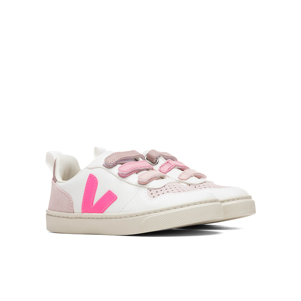 Kid Toddler V-10 Velcro - Extra White/Sari/Multi