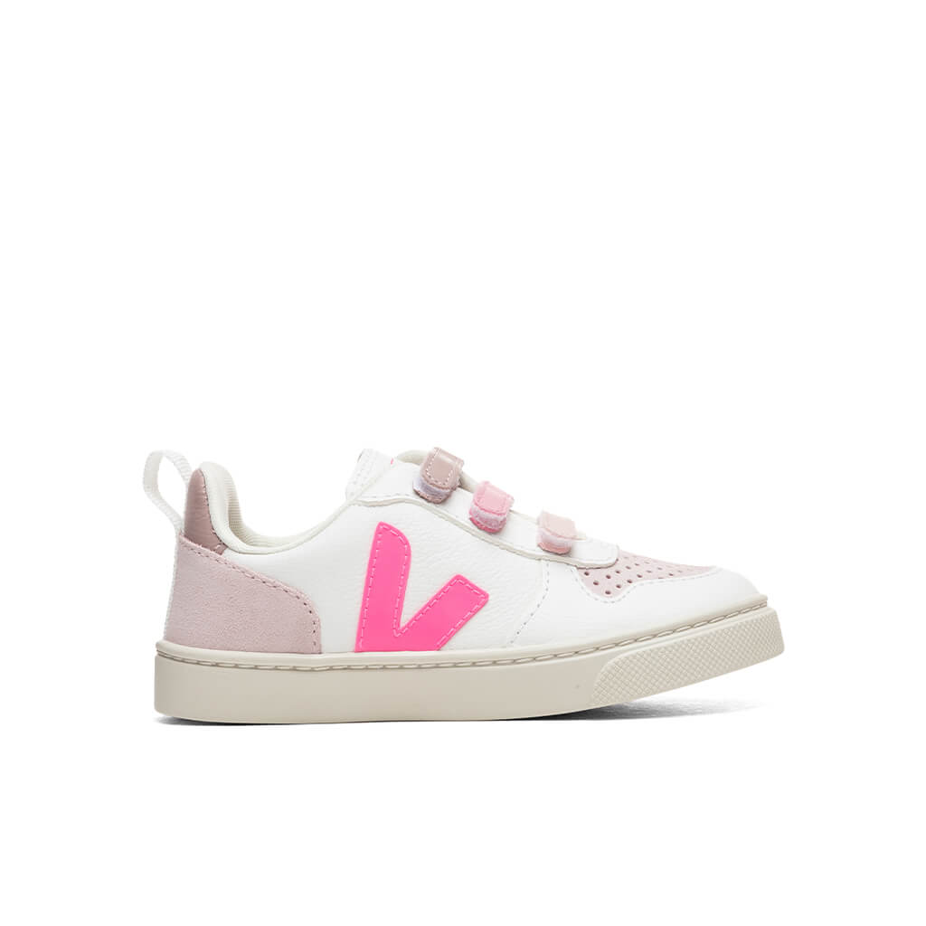 Kid Toddler V-10 Velcro - Extra White/Sari/Multi