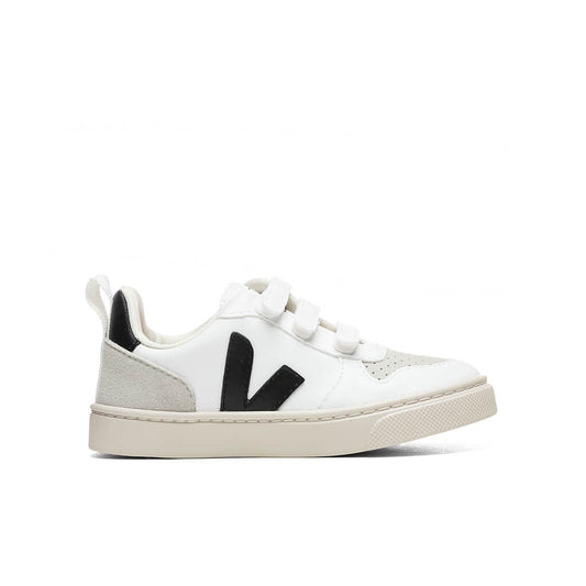Kid Toddler V-10 Velcro - White/Black