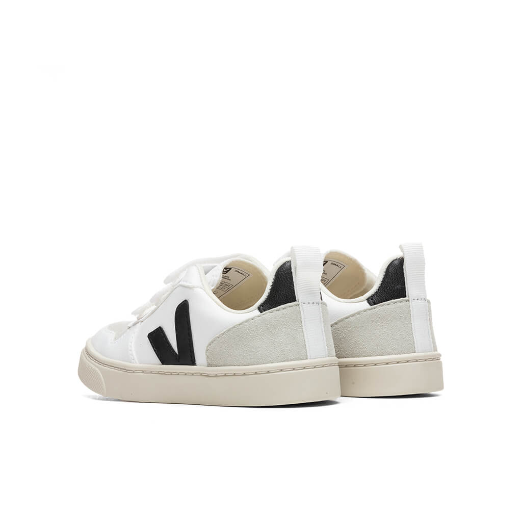 Kid Toddler V-10 Velcro - White/Black