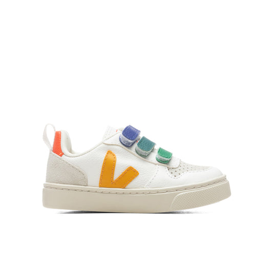 Kid's V-10 Velcro - Multicolor/Extra White/Ouro