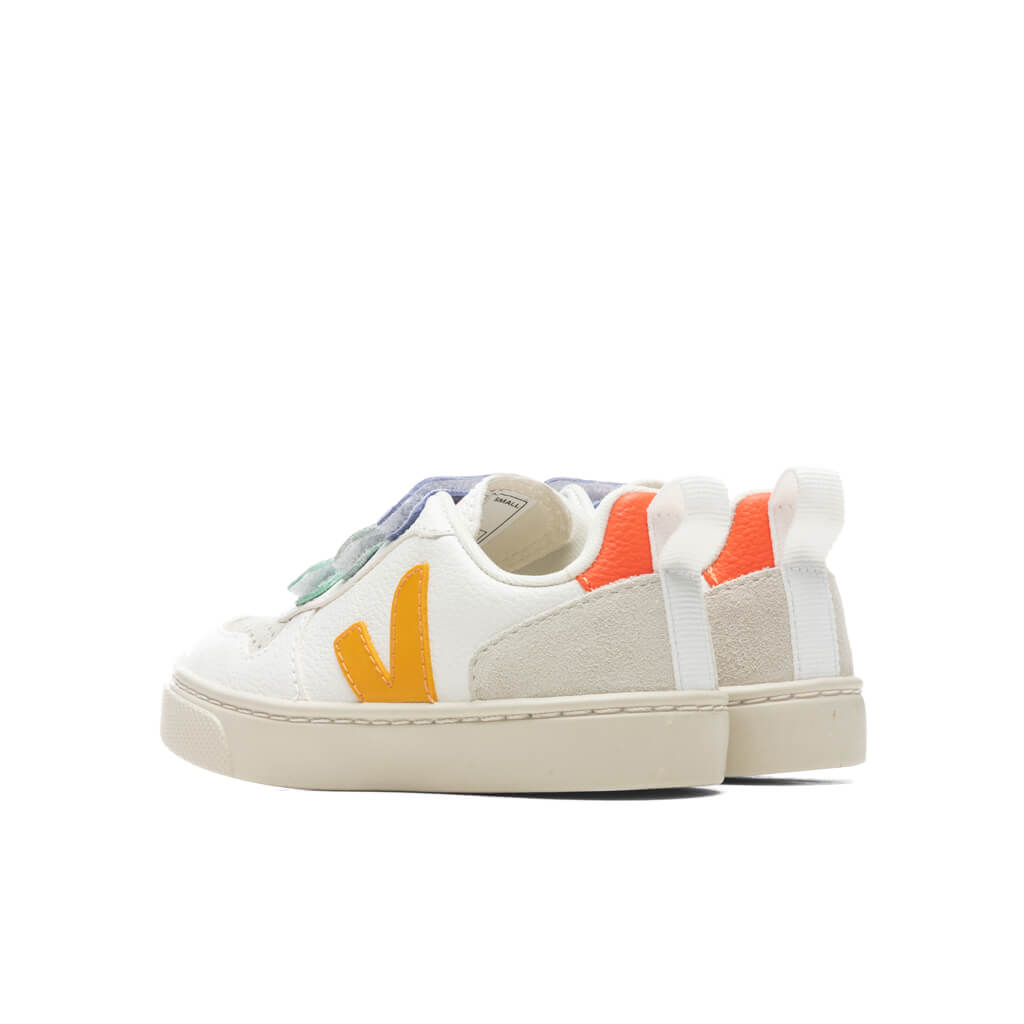 Kid's V-10 Velcro - Multicolor/Extra White/Ouro