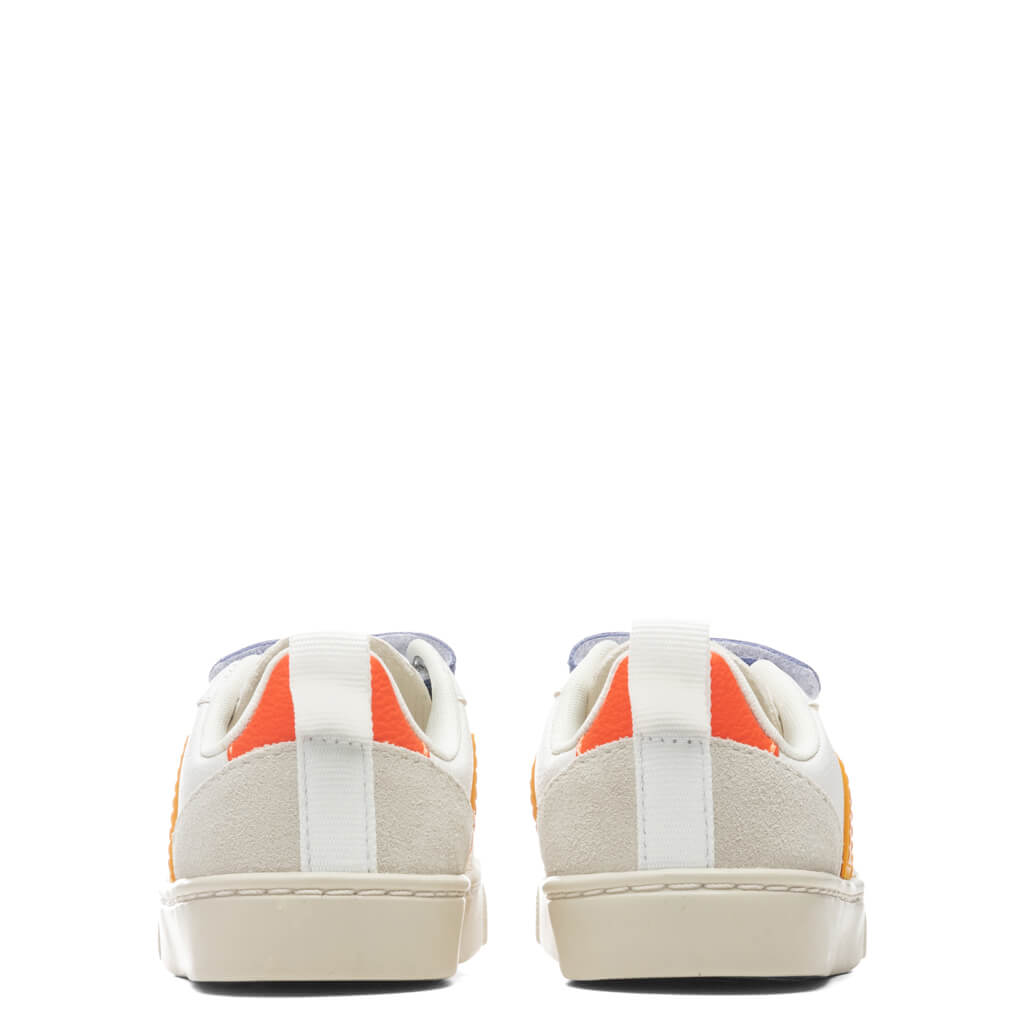 Kid's V-10 Velcro - Multicolor/Extra White/Ouro