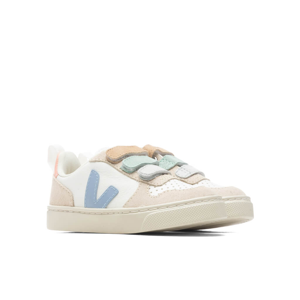 Kid's V-10 Velcro - Multicolor/Extra White/Steel