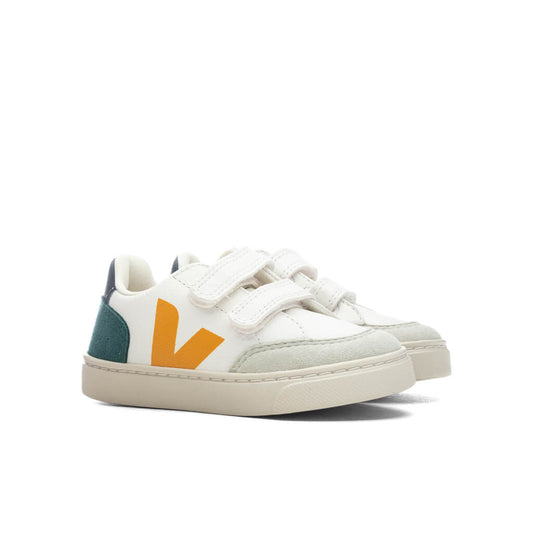 Kid's V-12 Velcro Chromefree - Extra White/Multicolor/Brittany