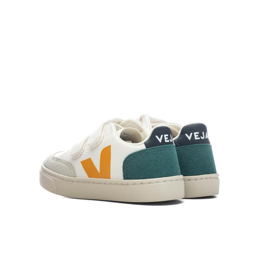 Kid's V-12 Velcro Chromefree - Extra White/Multicolor/Brittany