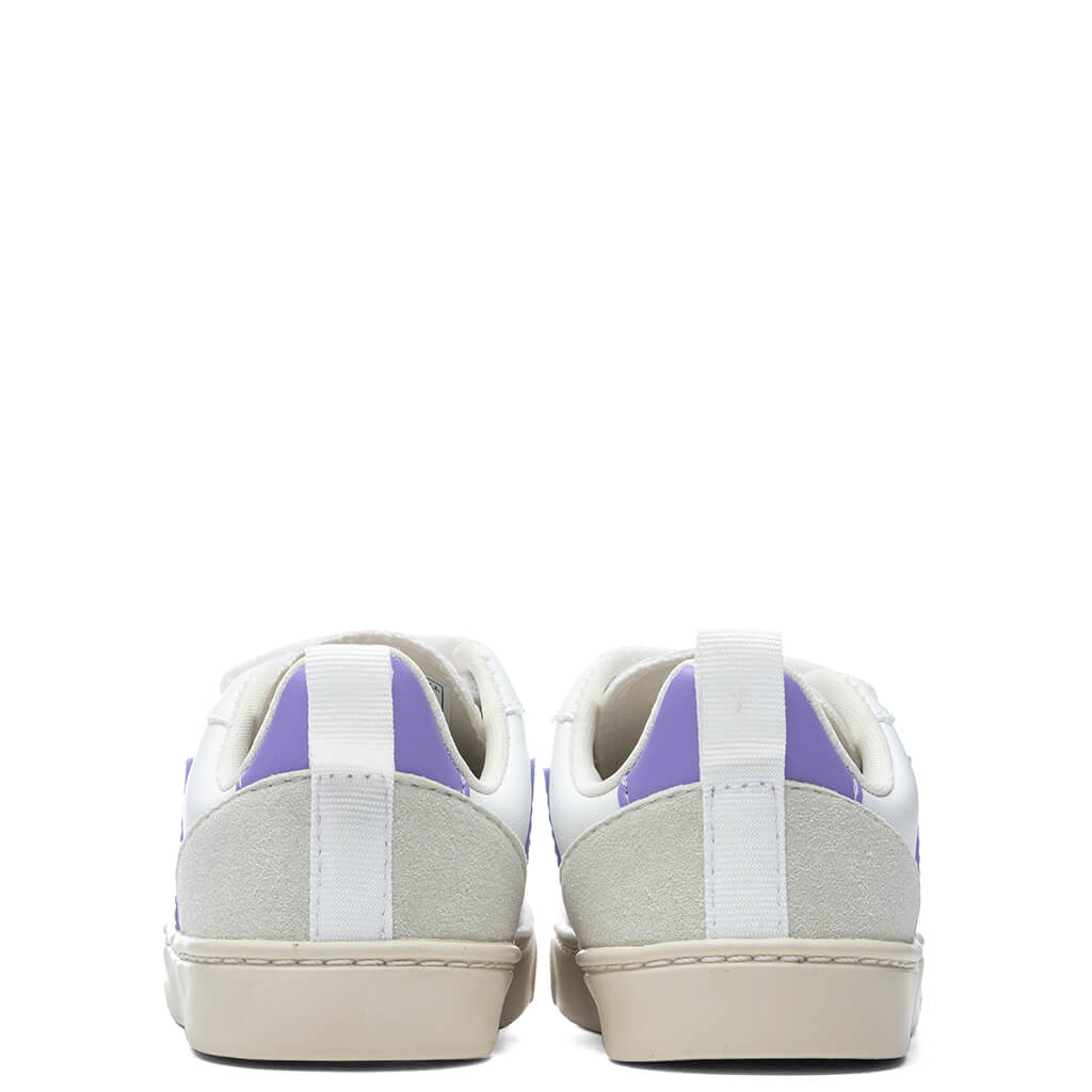 Kid's V-10 Velcro CWL - White/Lavande
