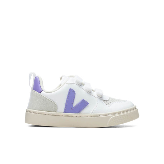 Kid's V-10 Velcro CWL - White/Lavande