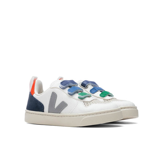 Kid's V-10 Velcro Chromefree - Extra White/Multi