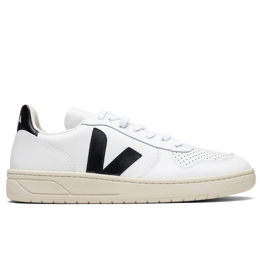 V-10 Leather - Extra White/Black