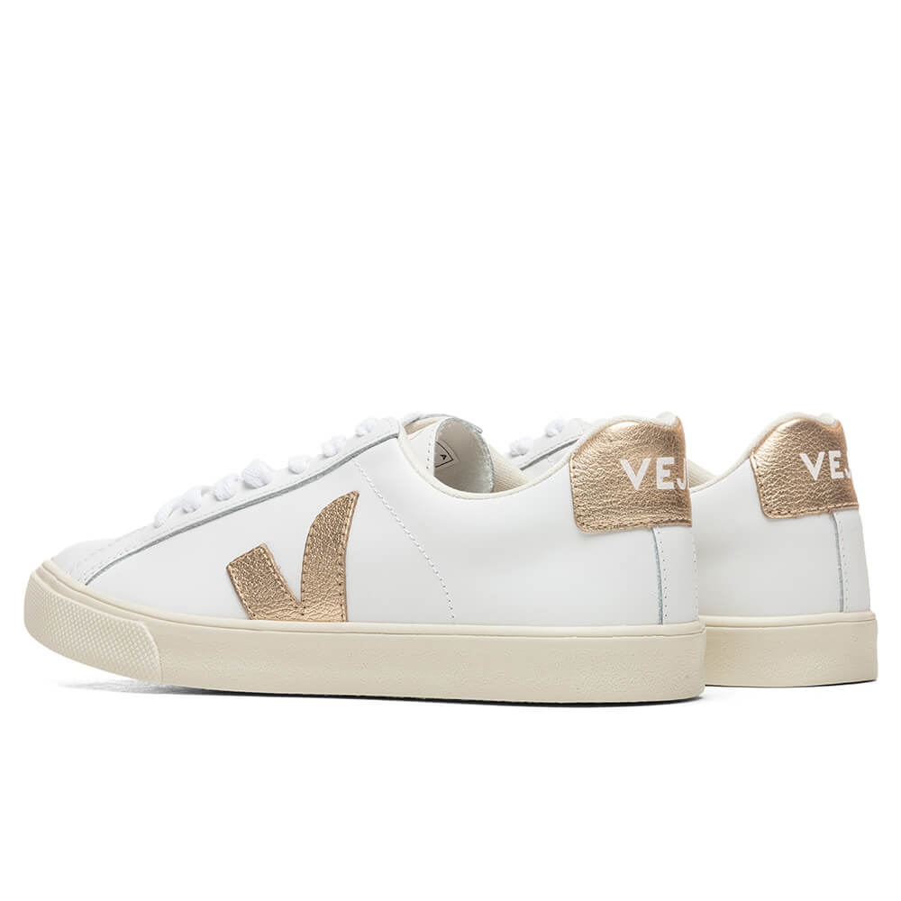 Women's Esplar Logo Leather - Extra White/Platine