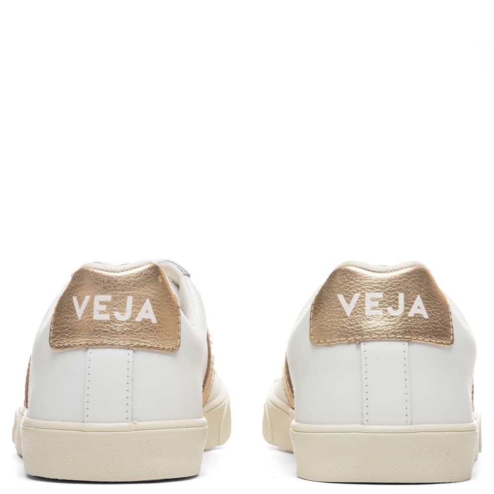 Women's Esplar Logo Leather - Extra White/Platine