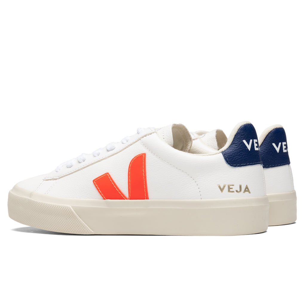 Women's Campo Chromefree - Extra White/Flourescent Orange