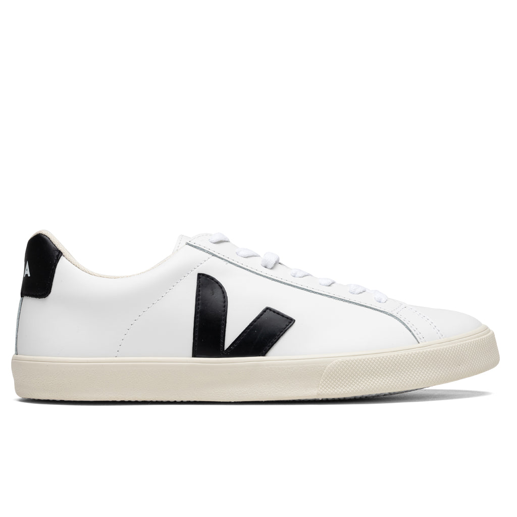 Women's Esplar Logo Leather - Extra White/Black