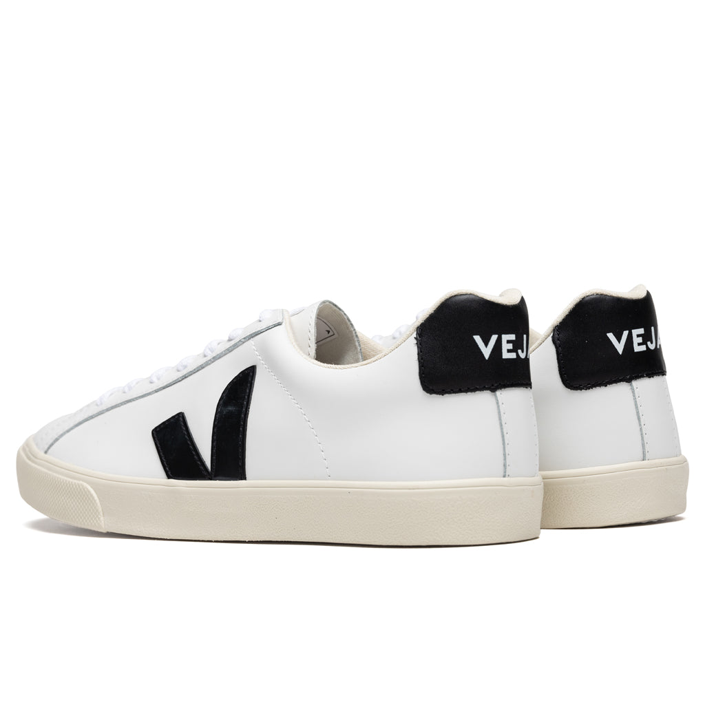 Women's Esplar Logo Leather - Extra White/Black