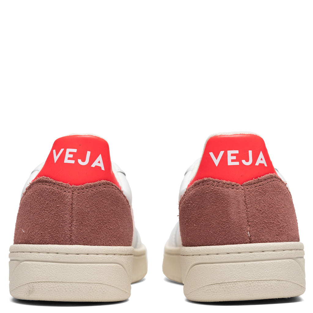 Women's V-10 Leather - Extra White/Petale Rose