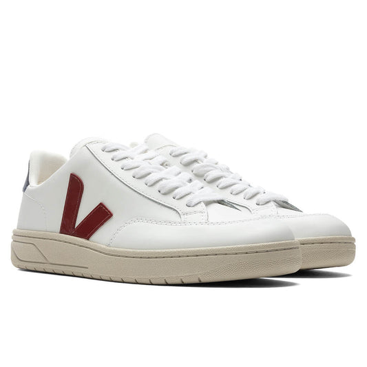 Women's V-12 - Extra White/Marsala Nautico