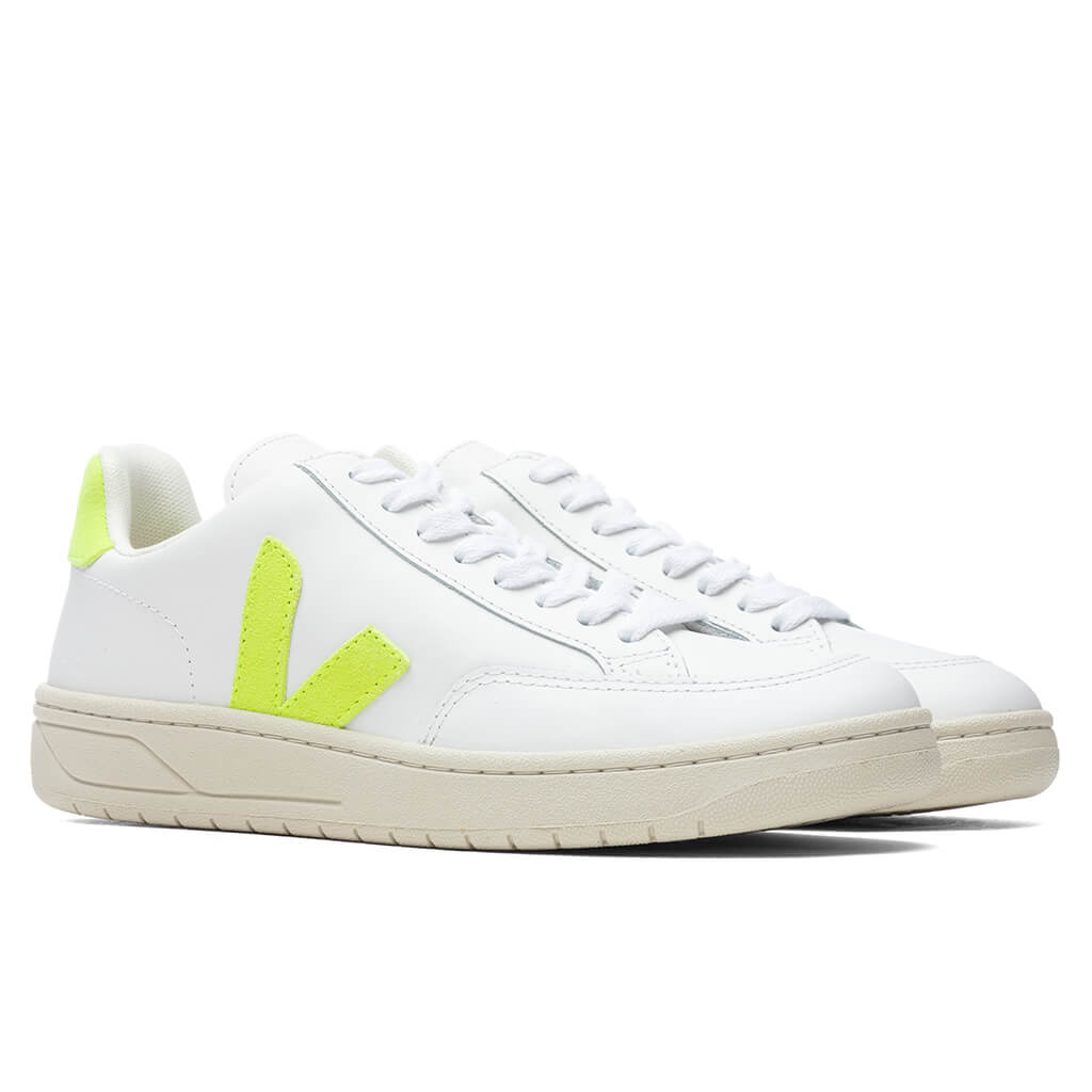 Women's V-12 - Extra White/Jaune Fluorescent
