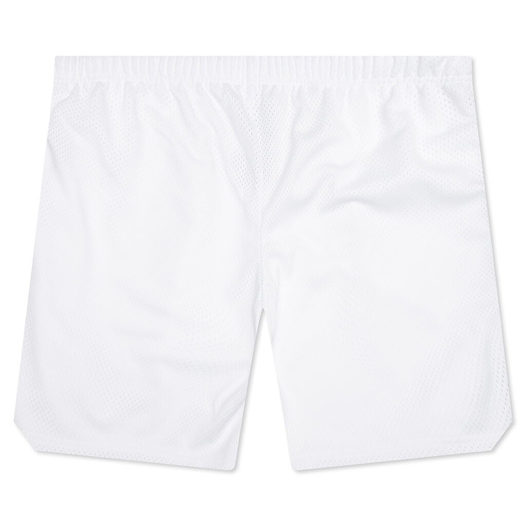 Venice Court Shorts - White/Black