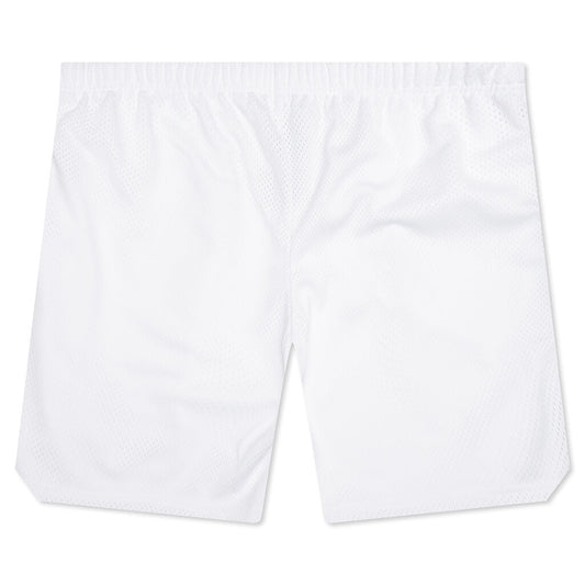 Venice Court Shorts - White/Black