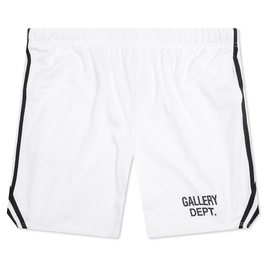 Venice Court Shorts - White/Black