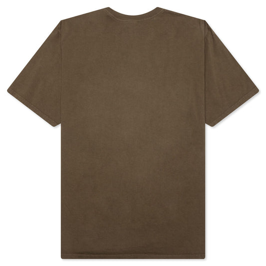 Venus Oval Pig. Dyed Tee - Brown