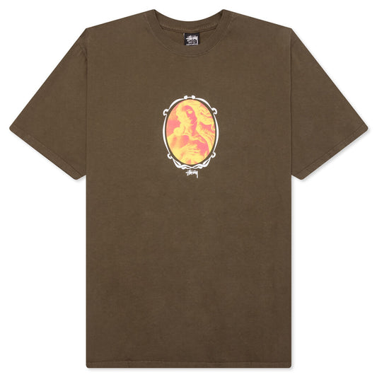 Venus Oval Pig. Dyed Tee - Brown