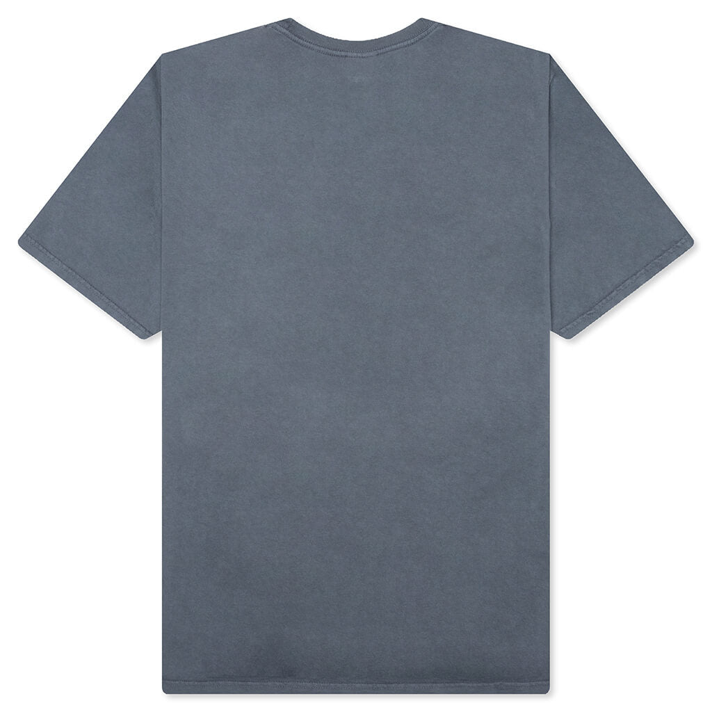 Venus Oval Pig. Dyed Tee - Indigo