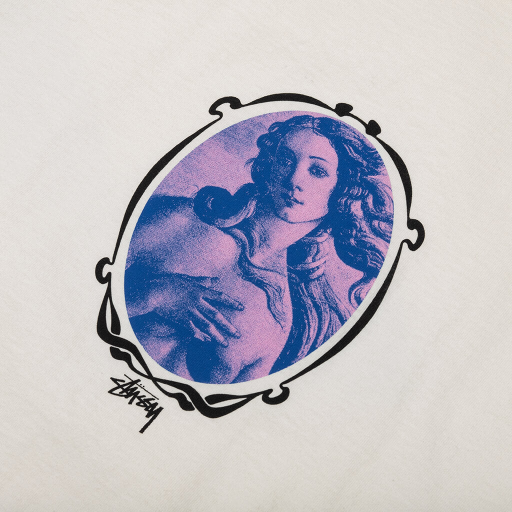 Venus Oval Pig. Dyed Tee - Natural