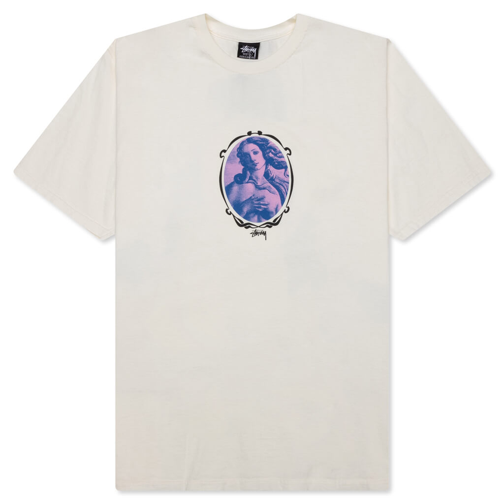 Venus Oval Pig. Dyed Tee - Natural
