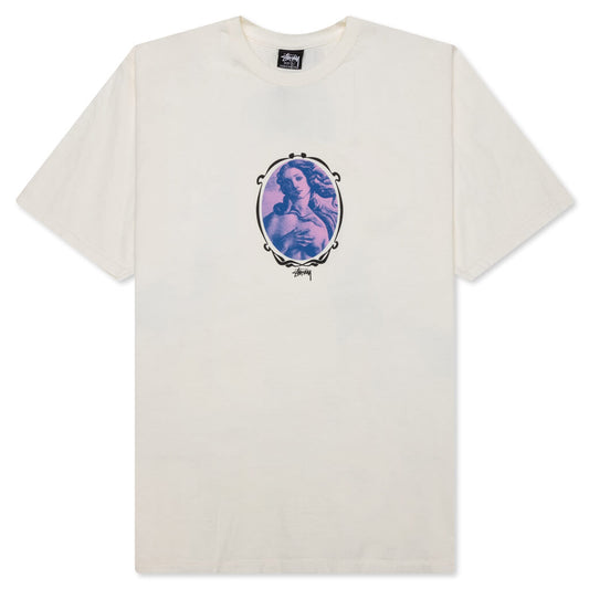 Venus Oval Pig. Dyed Tee - Natural