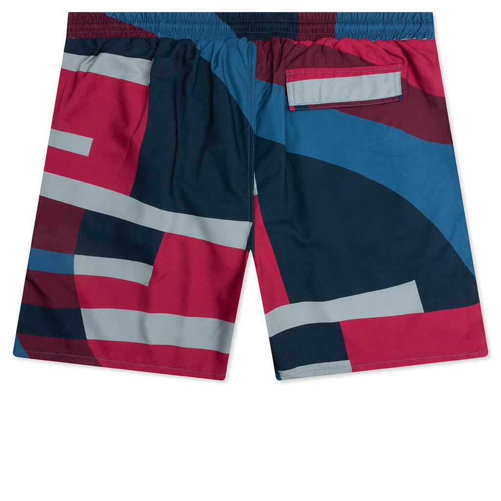 Vertical Forest Swim Shorts - Blue