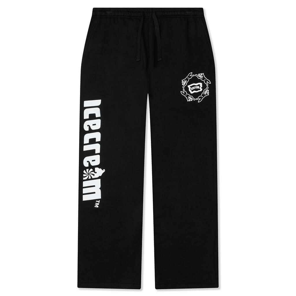 Vertical Sweatpants - Black
