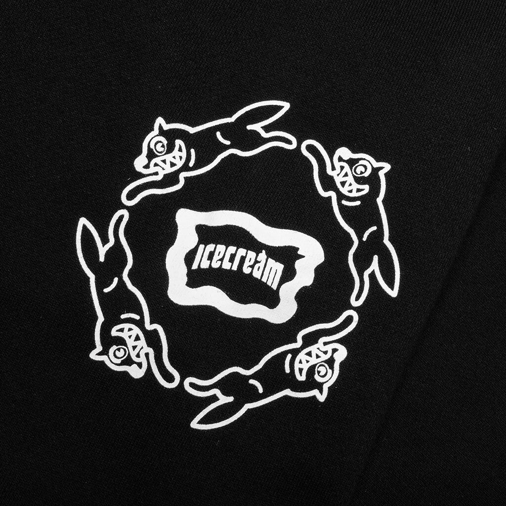 Vertical Sweatpants - Black