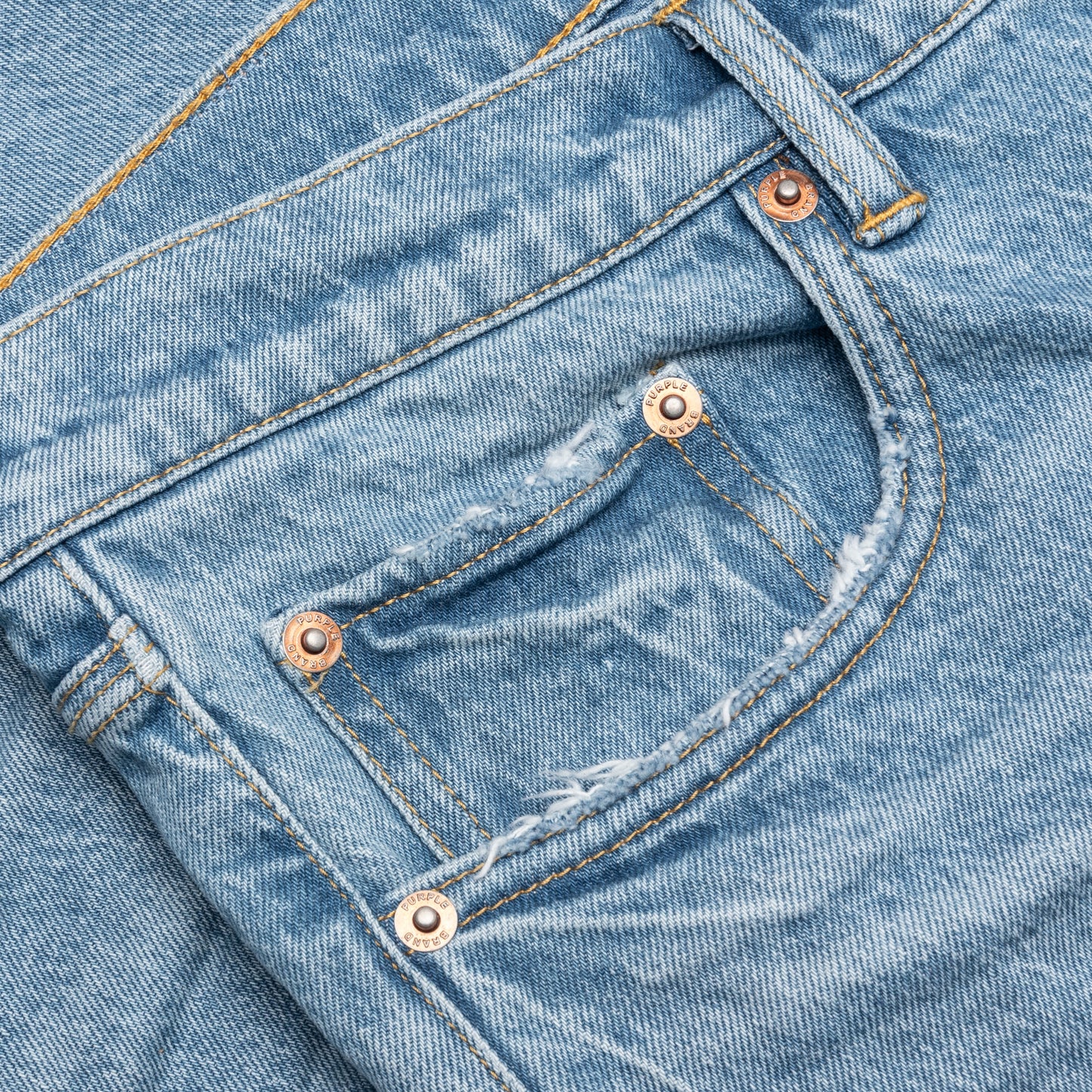Vintage Abrasions - Light Indigo