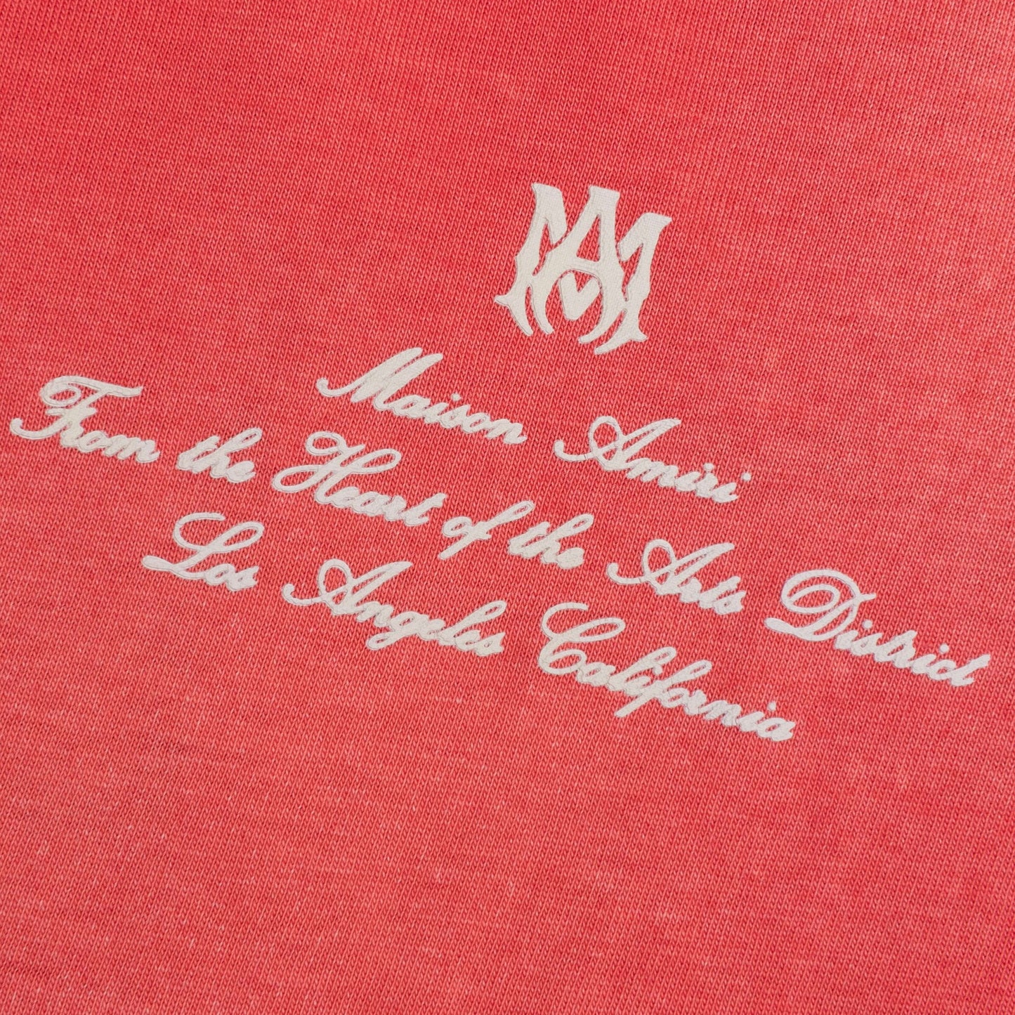 Vintage Collegiate Tee - Red
